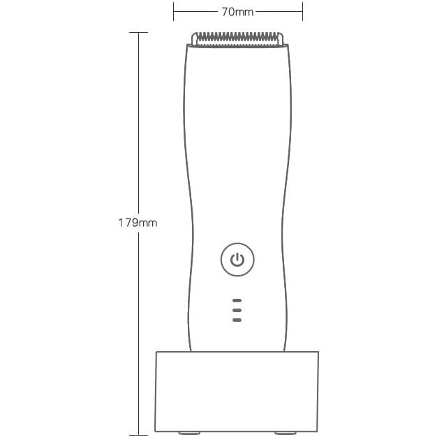 Waterproof Body Hair Trimmer