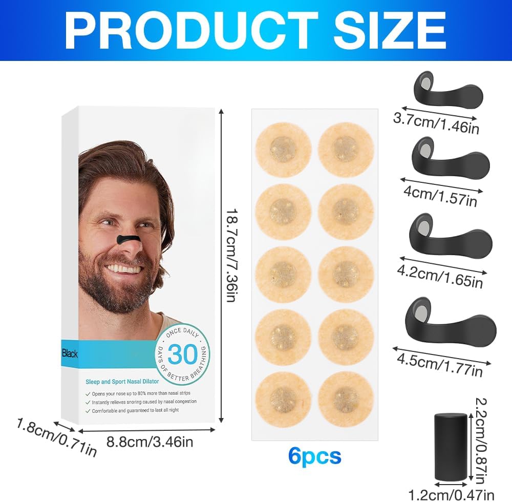 Full-Set (4 sizes nose strips + 30 Days intakes pack for free)