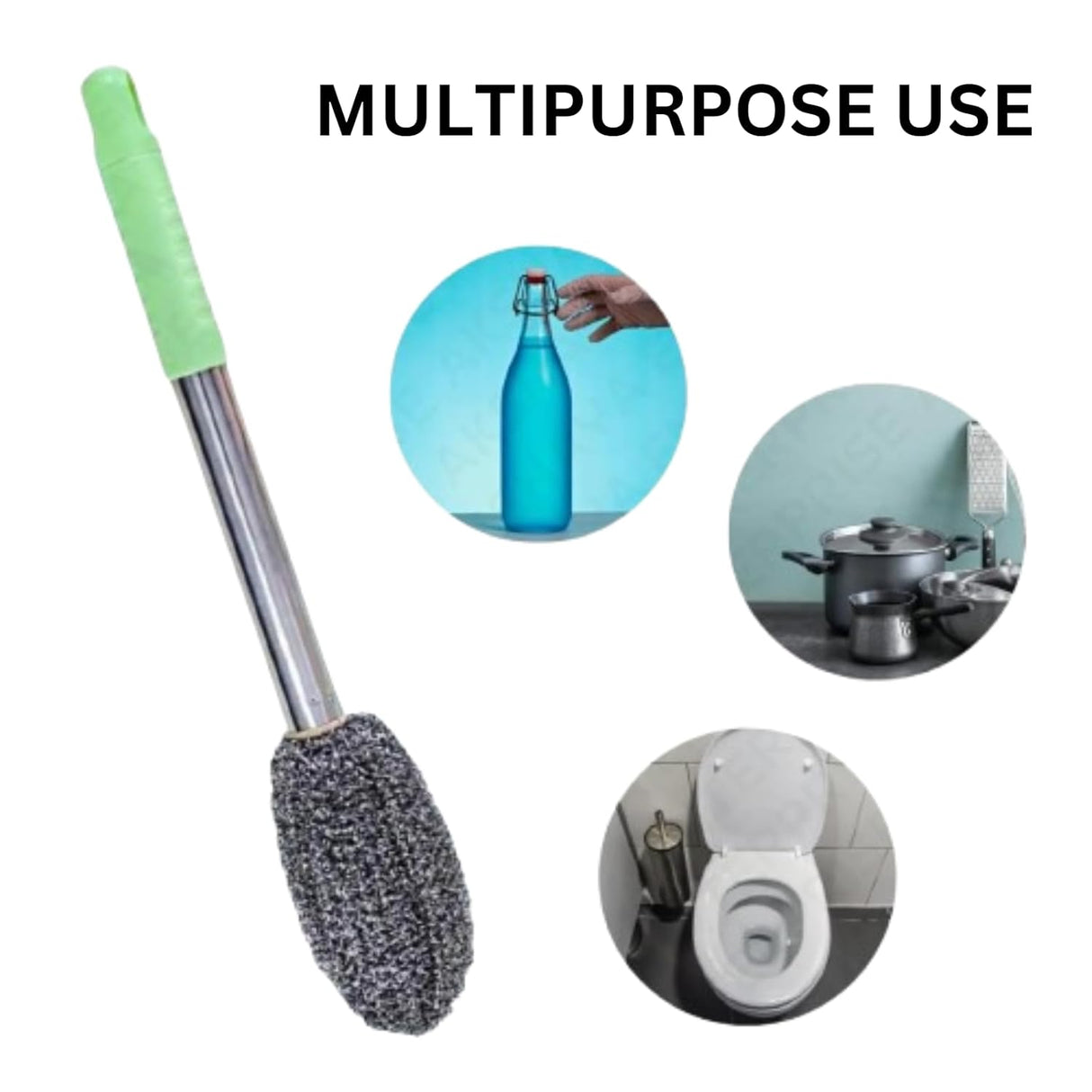 Long Handle Wool Cleaning Brush