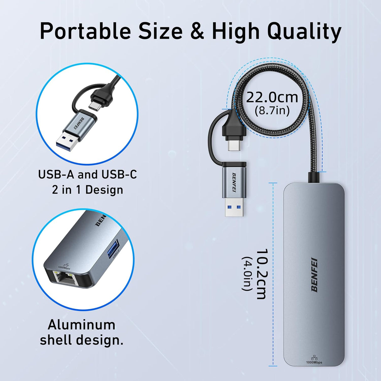 6-in-1 USB hub