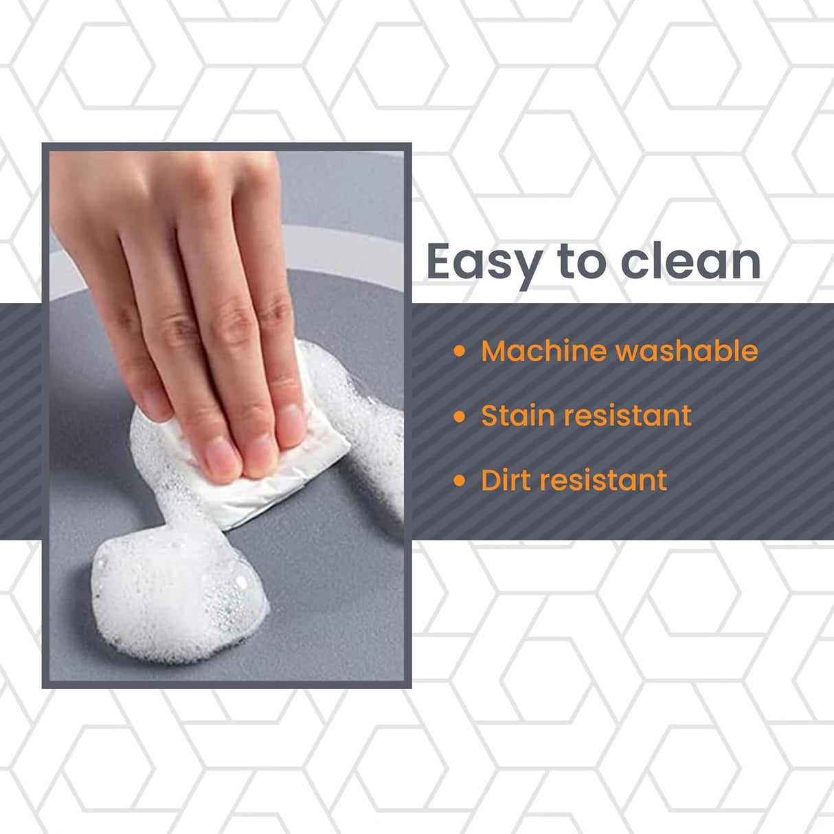 The Bathroom Mat - Instant absorption. Quick drying.