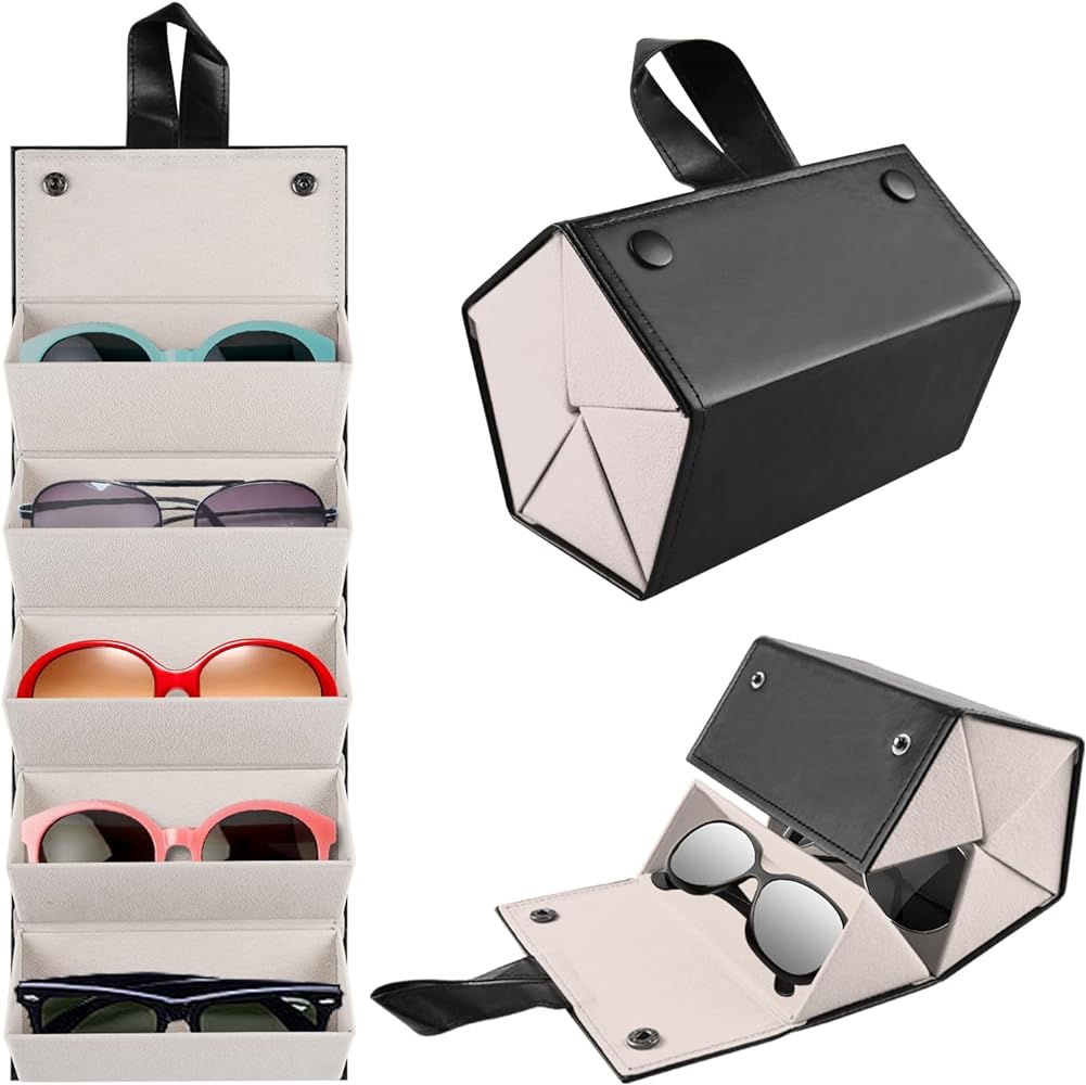 Sunglasses Holder - 5 Grids