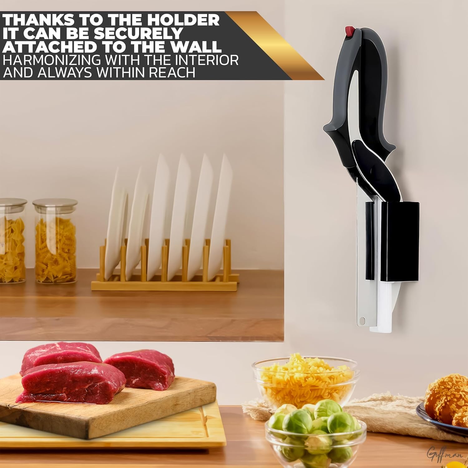 2 in 1 Kitchen Scissors