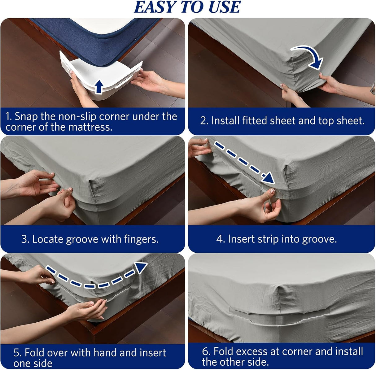 Bed Sheet Holders (Big Size)