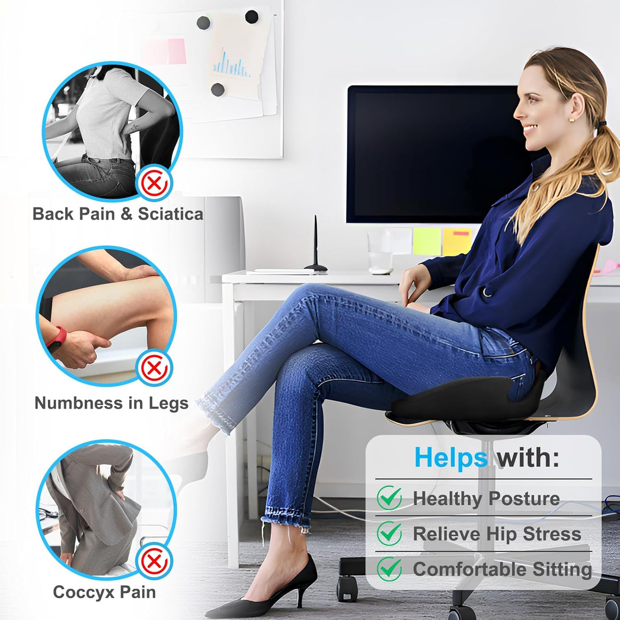 Ergonomic Seat Cushion