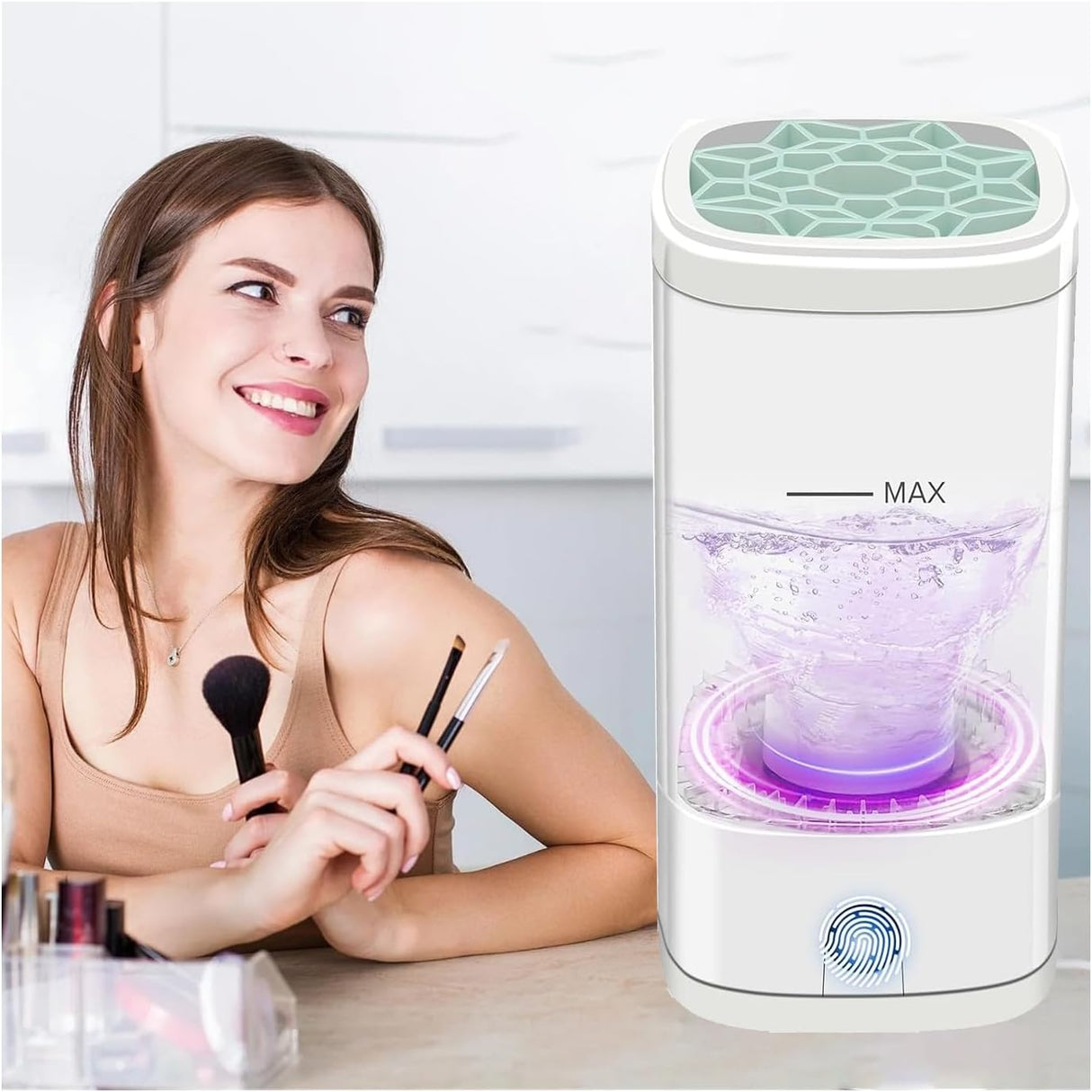 Electric Makeup Brush Cleaner