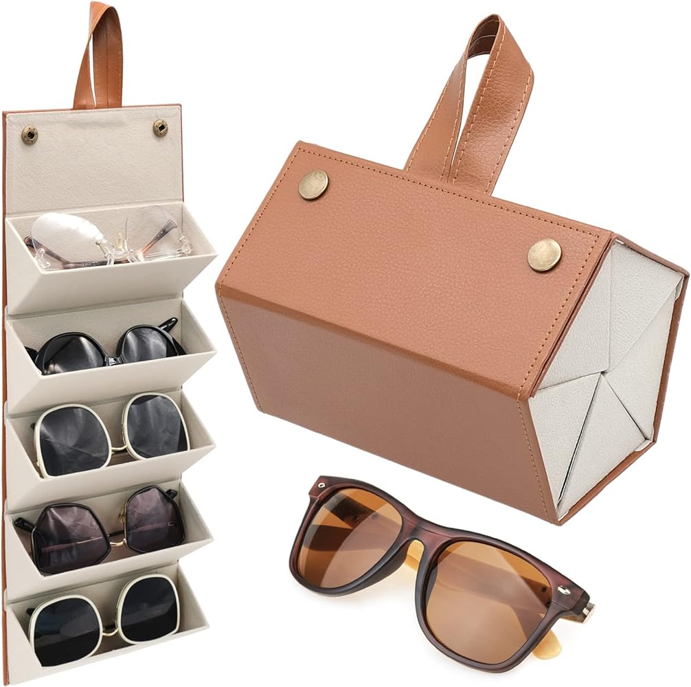 Sunglasses Holder - 5 Grids