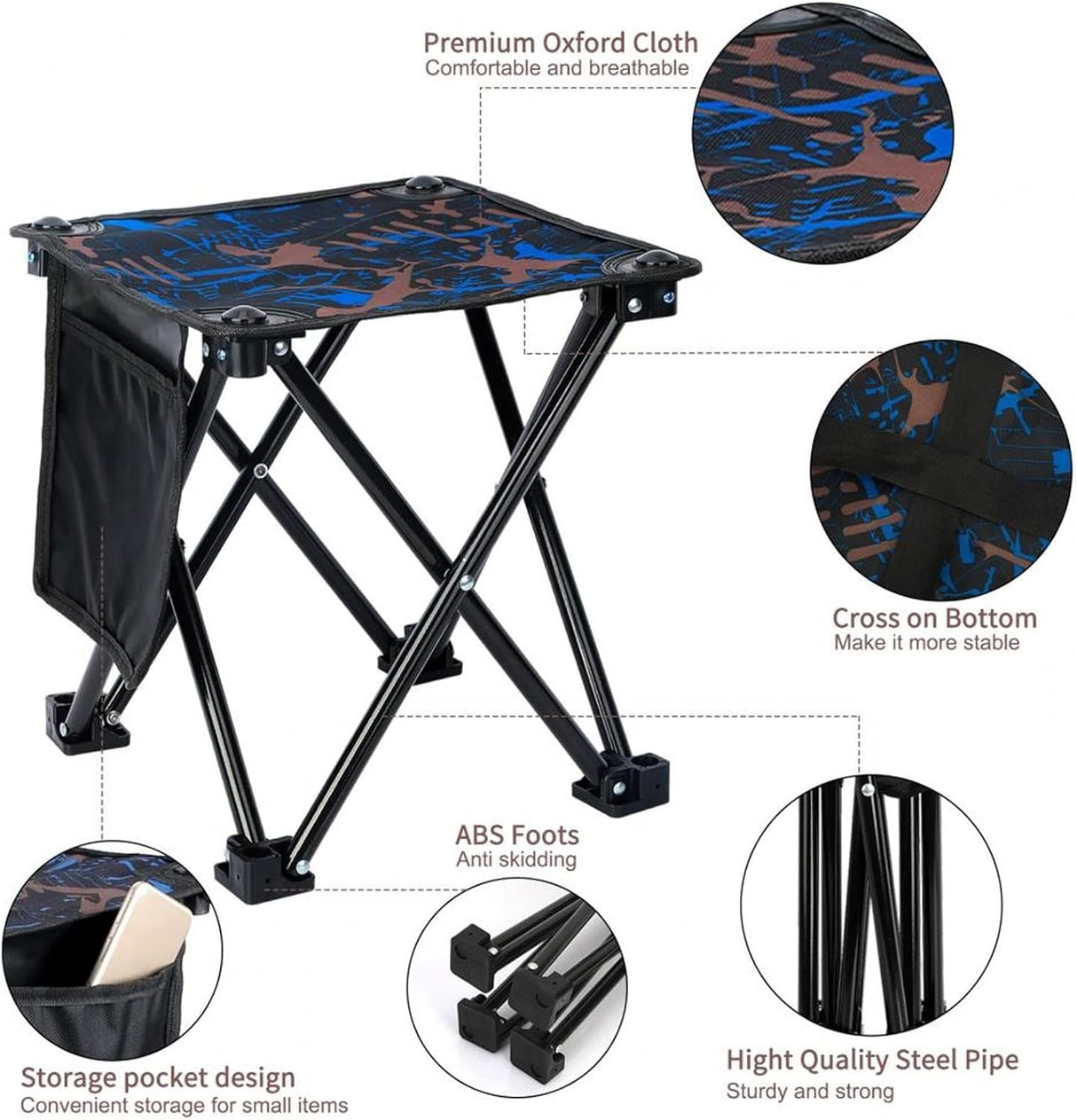 Portable Steel Chair