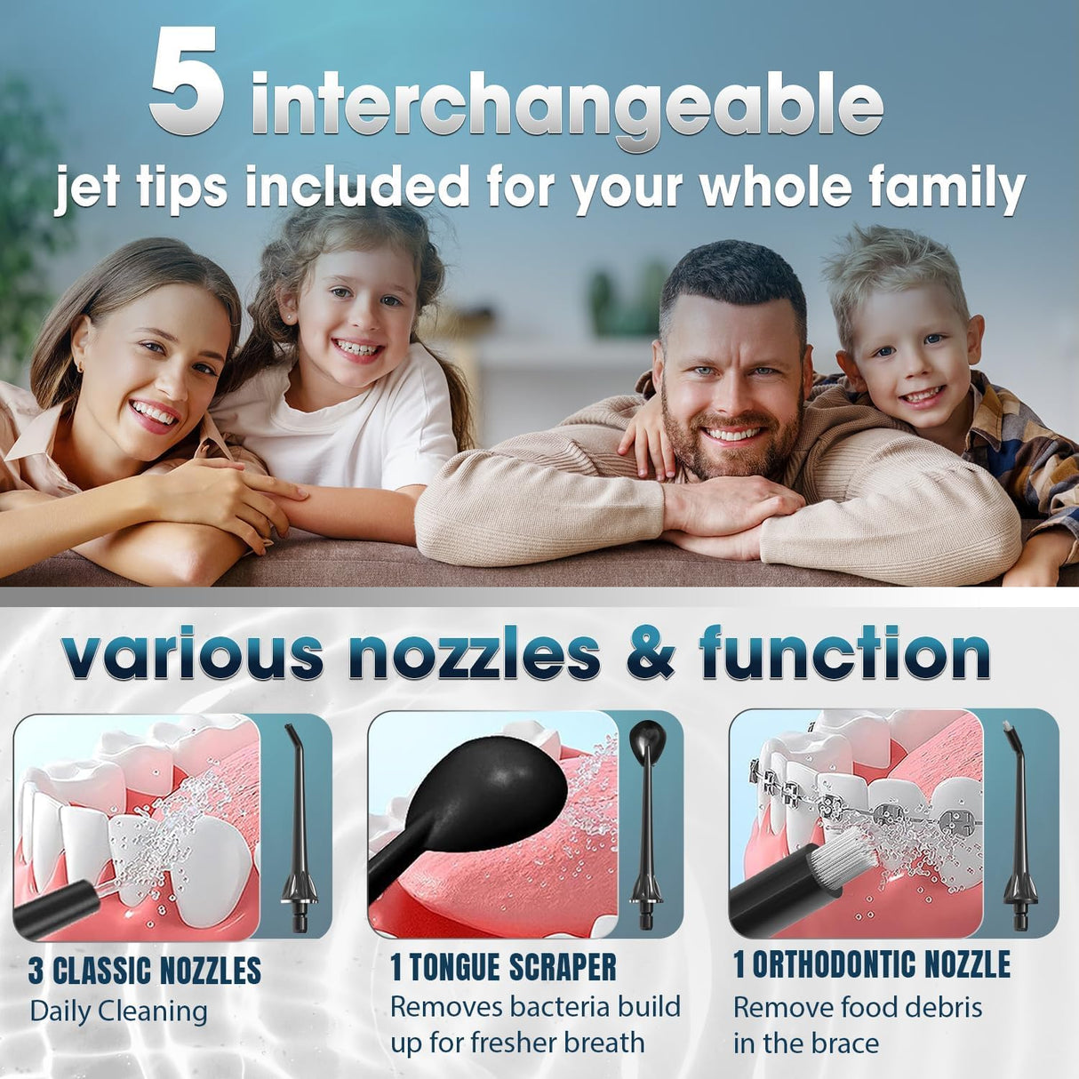 Nicwell Water Dental Flosser