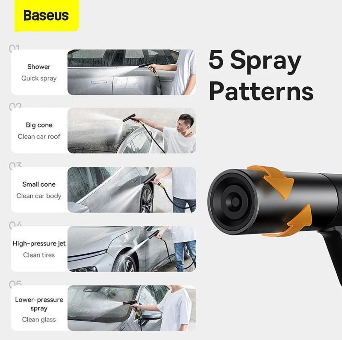 Wash Spray Nozzle Hose