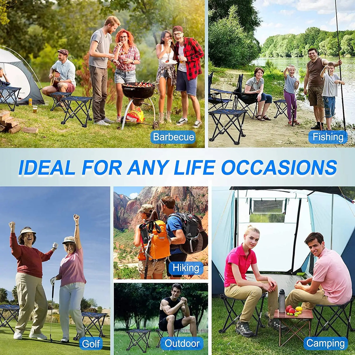 Portable Steel Chair