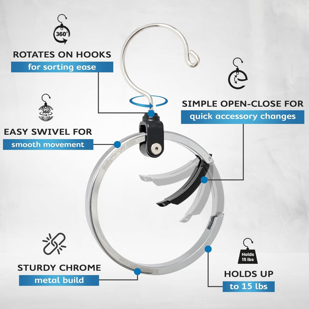 Spin Easy Closet Organizer
