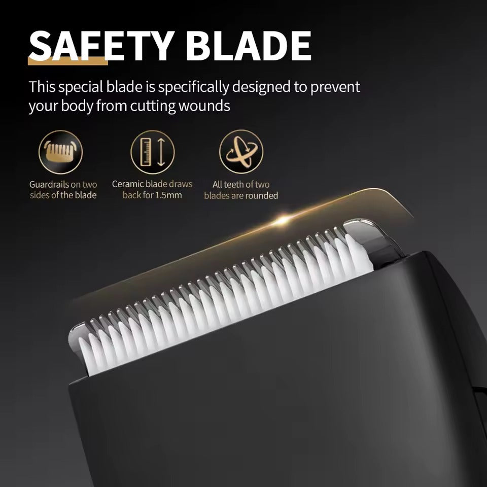 Waterproof Body Hair Trimmer