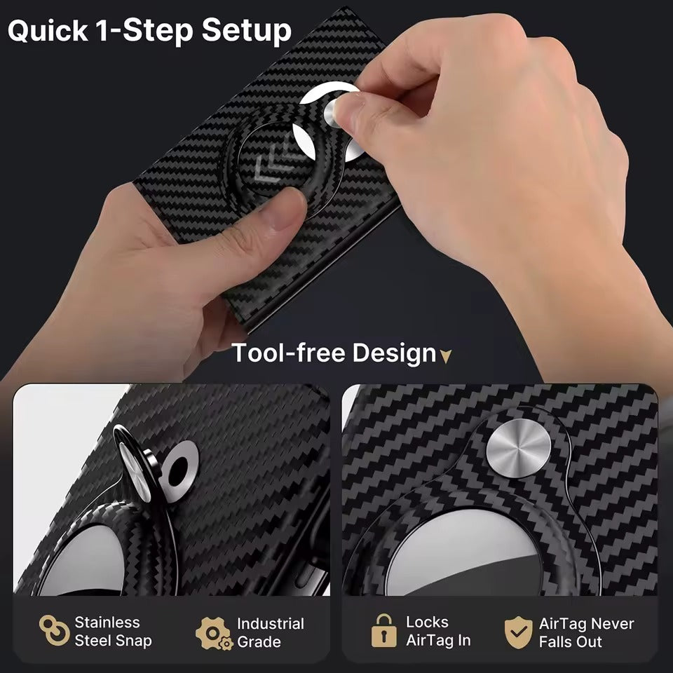 Carbon Fiber Wallet — Premium Feel for Expensive Taste