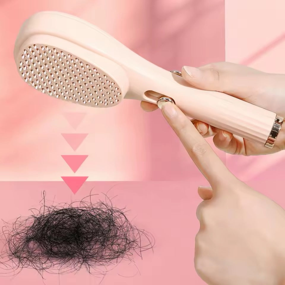 Self Cleaning Hairbrush