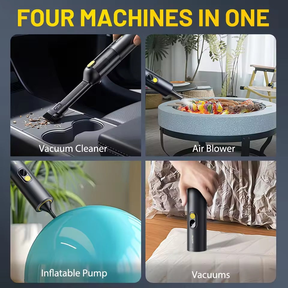 4 in 1 Cordless Car Vacuum Cleaner