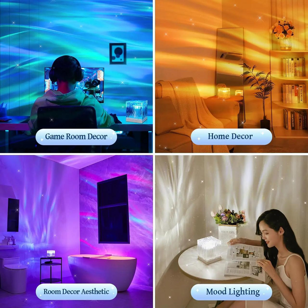 Cube LED Lamp