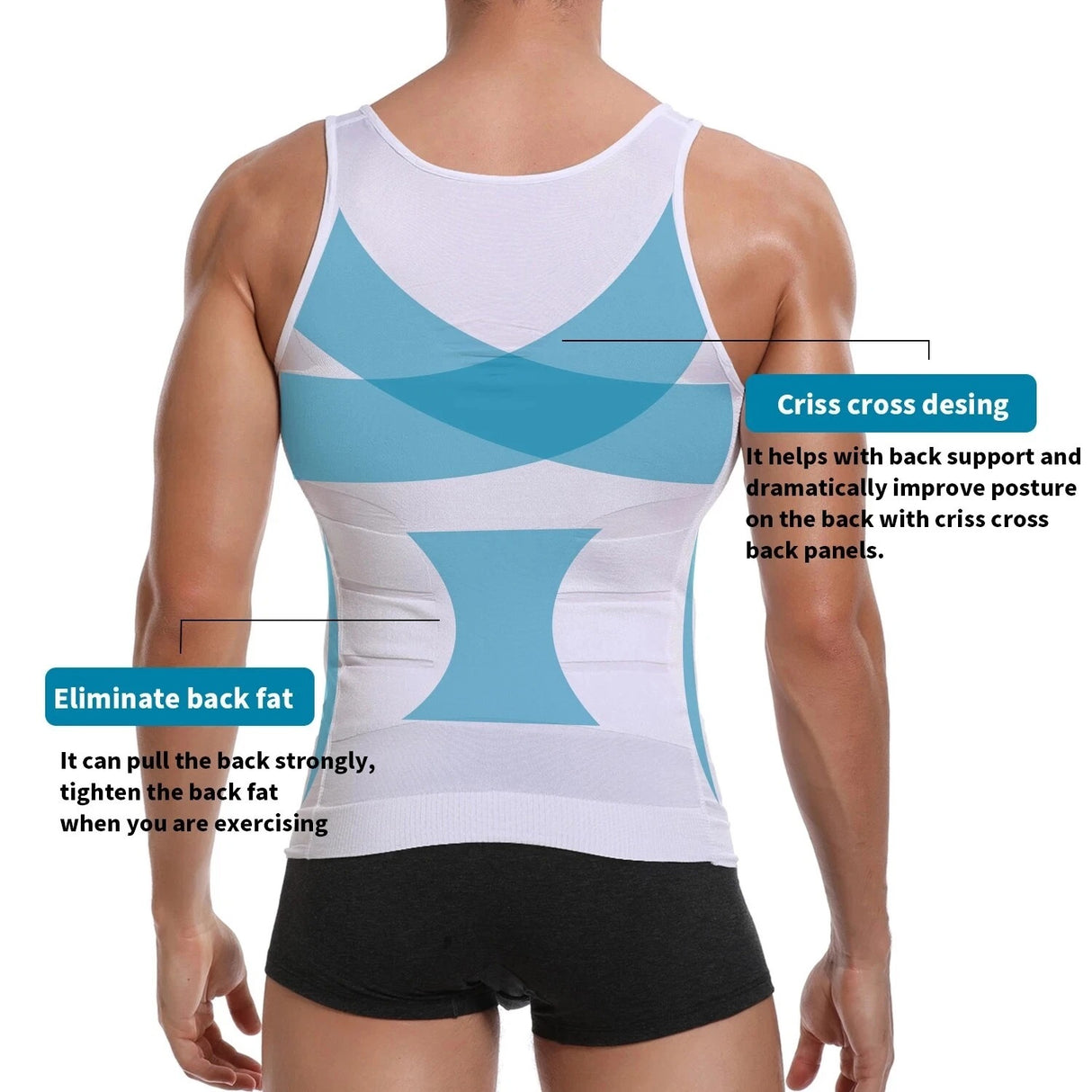 Men's Body Vest - Toned Belly for Maximum Confidence