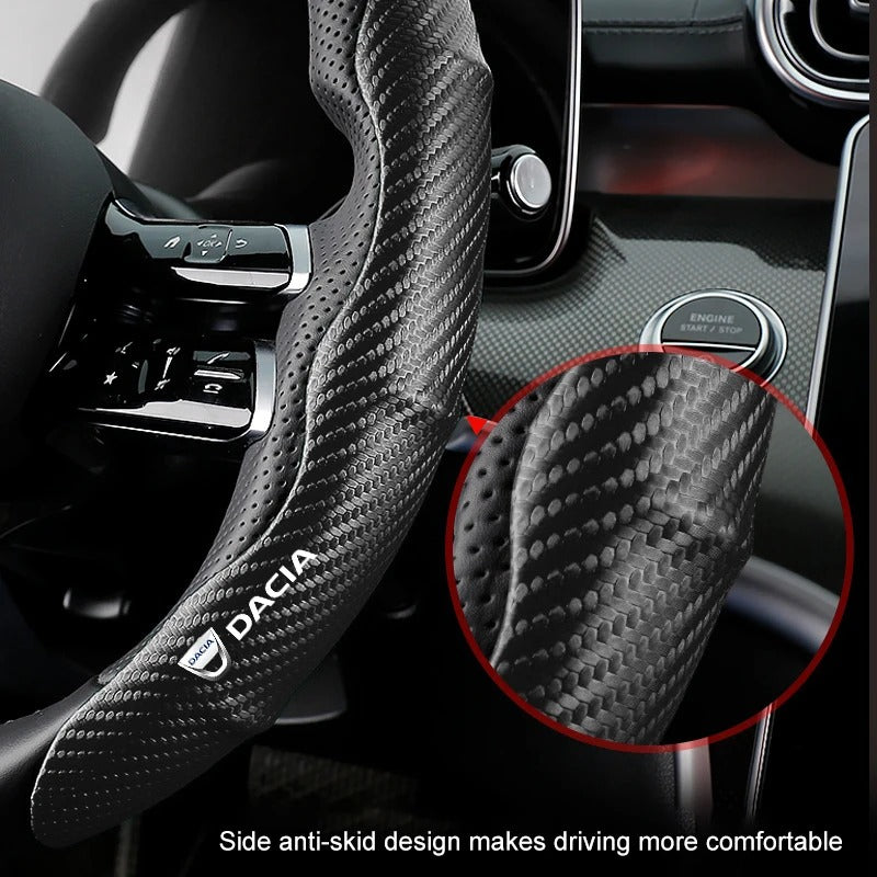 Carbon Fiber Steering Wheel Cover