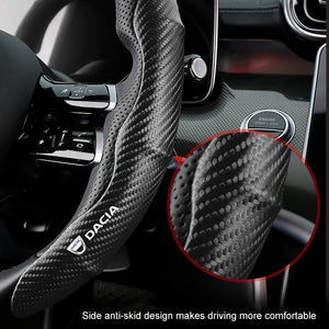 Carbon Fiber Steering Wheel Cover