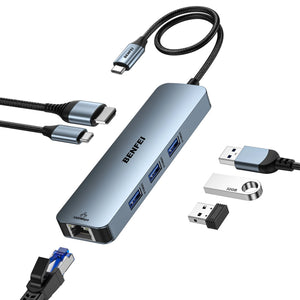 6-in-1 USB hub