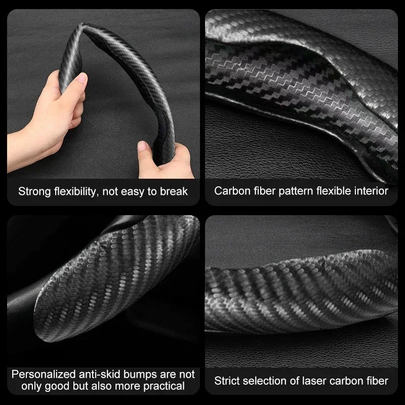 Carbon Fiber Steering Wheel Cover