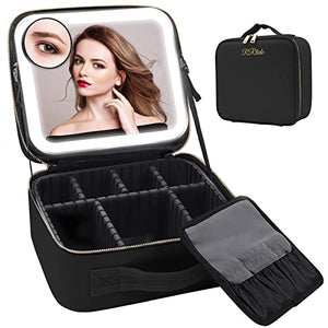 NetFlip™️ Make up Bag with LED Mirror