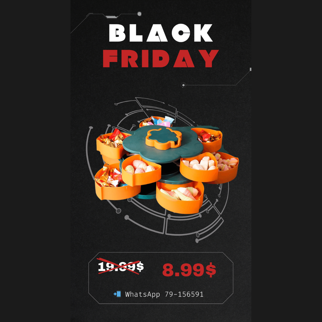 Netflip™ Rotating Snack Tray