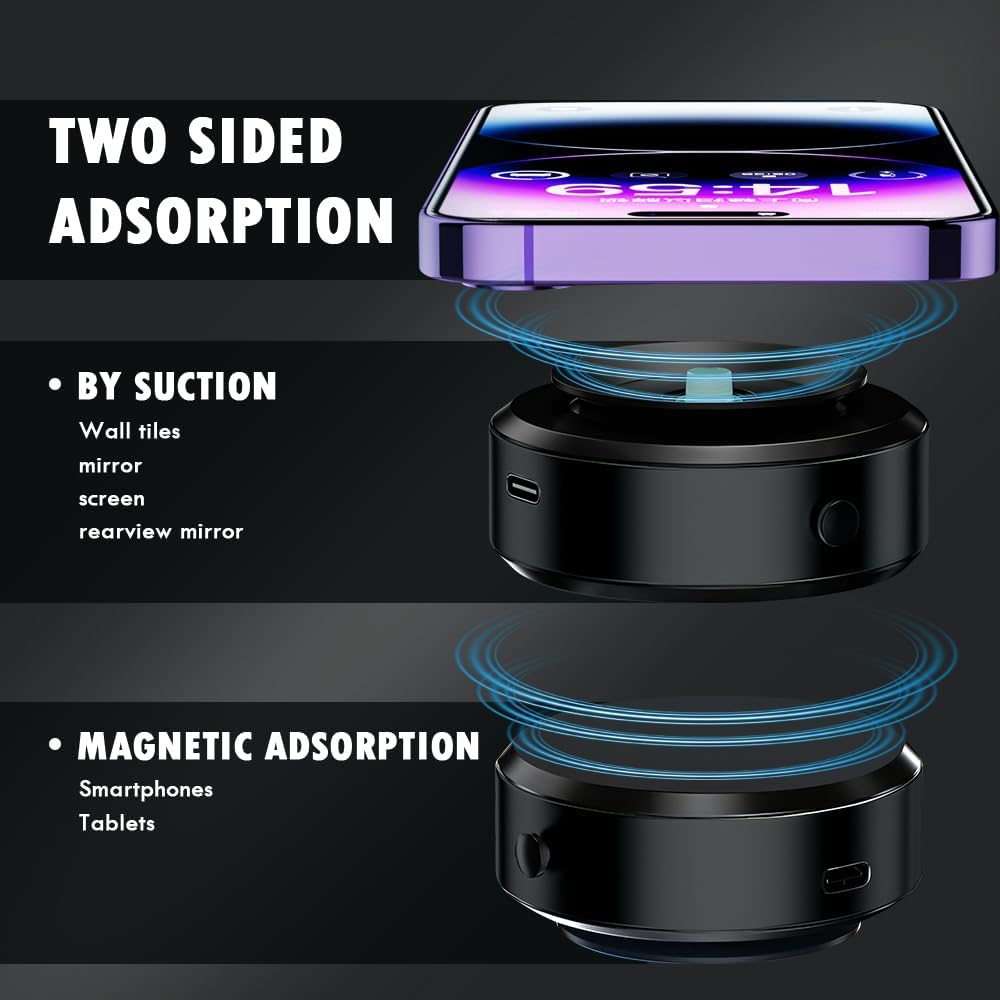 Vacuum Magnetic Phone Holder