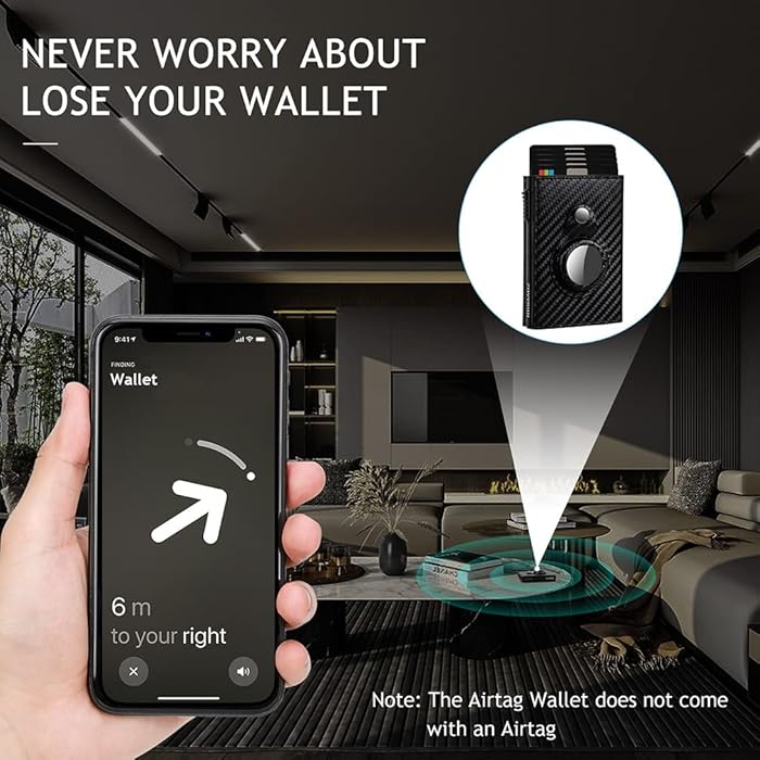 Smart Carbon Fiber Wallet