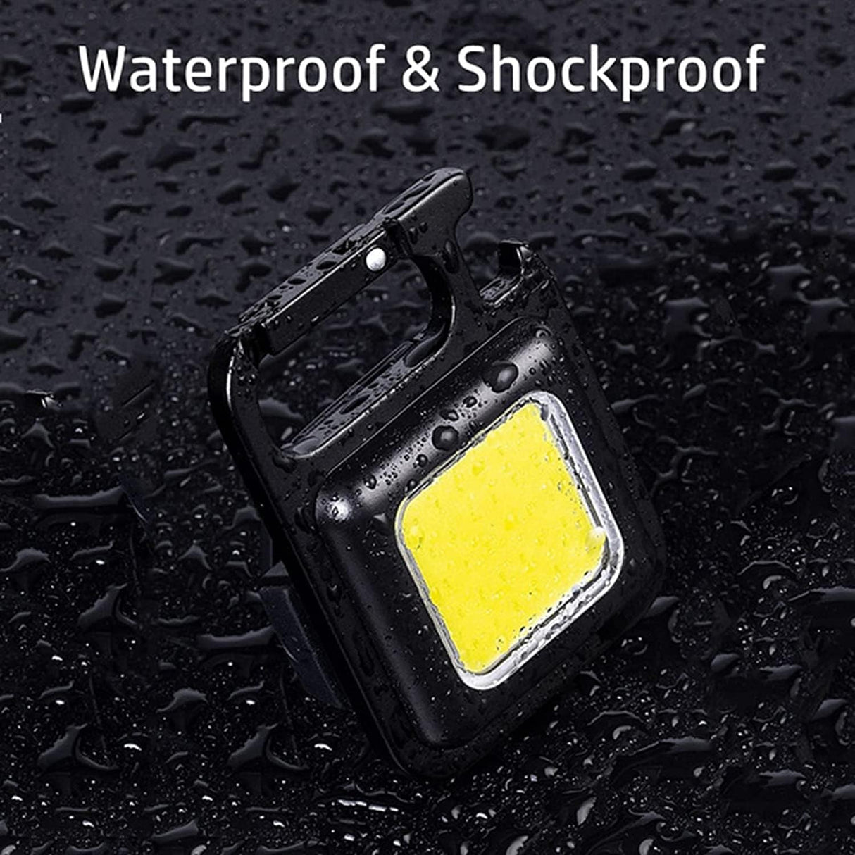 Waterproof LED Light Keychain