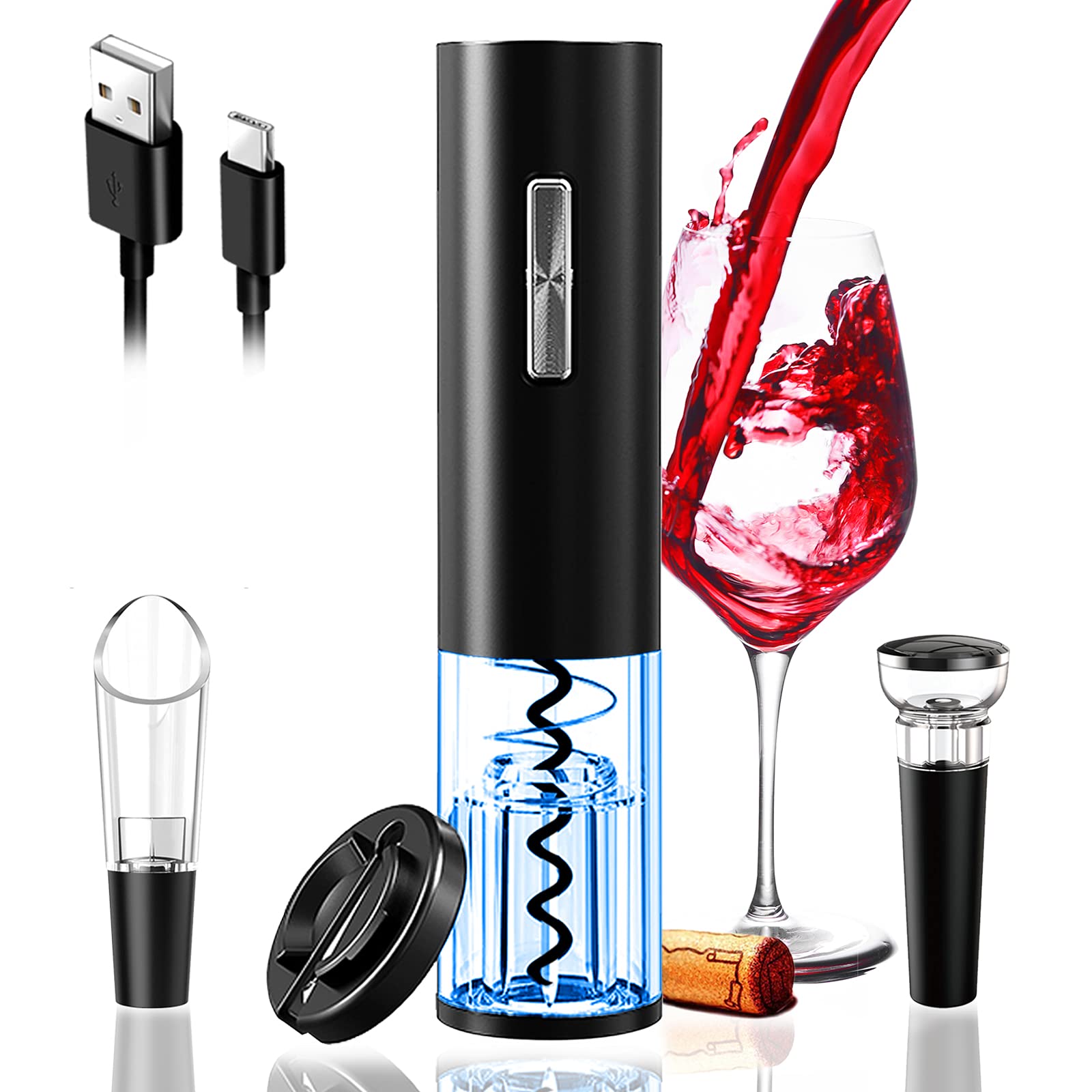 Netflip™ Electric Wine Set