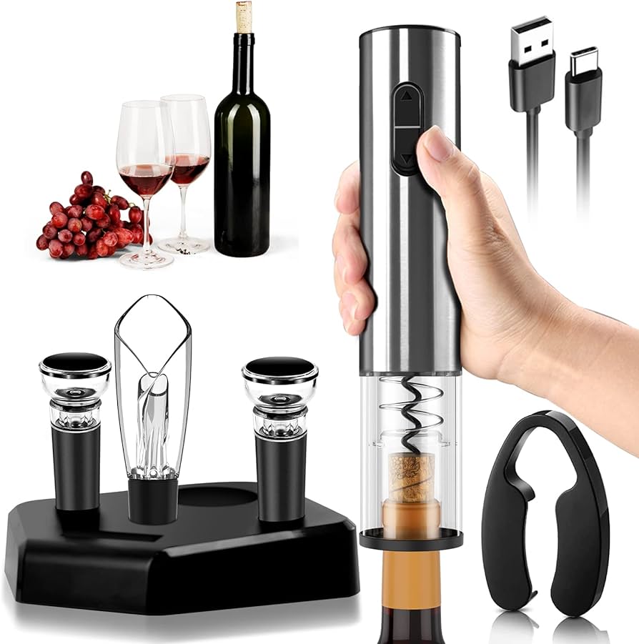 Netflip™ Electric Wine Set