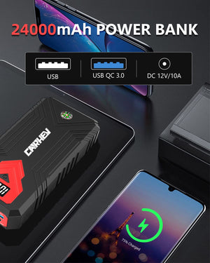 Powerful Car Battery Jump Starter