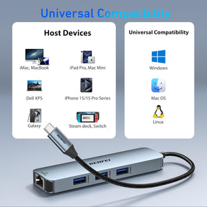 6-in-1 USB hub