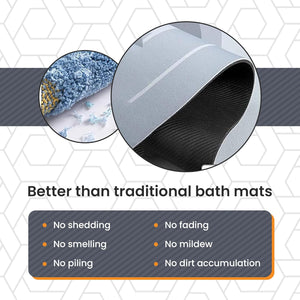 Advanced Bathroom Floor Mat