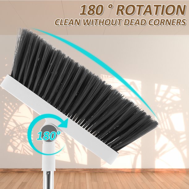4 in 1 Cleaning Broom Dustpan Set