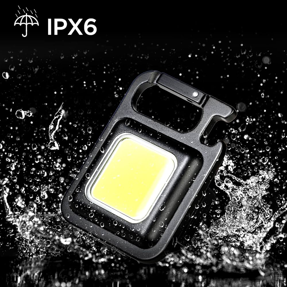 Waterproof LED Light Keychain