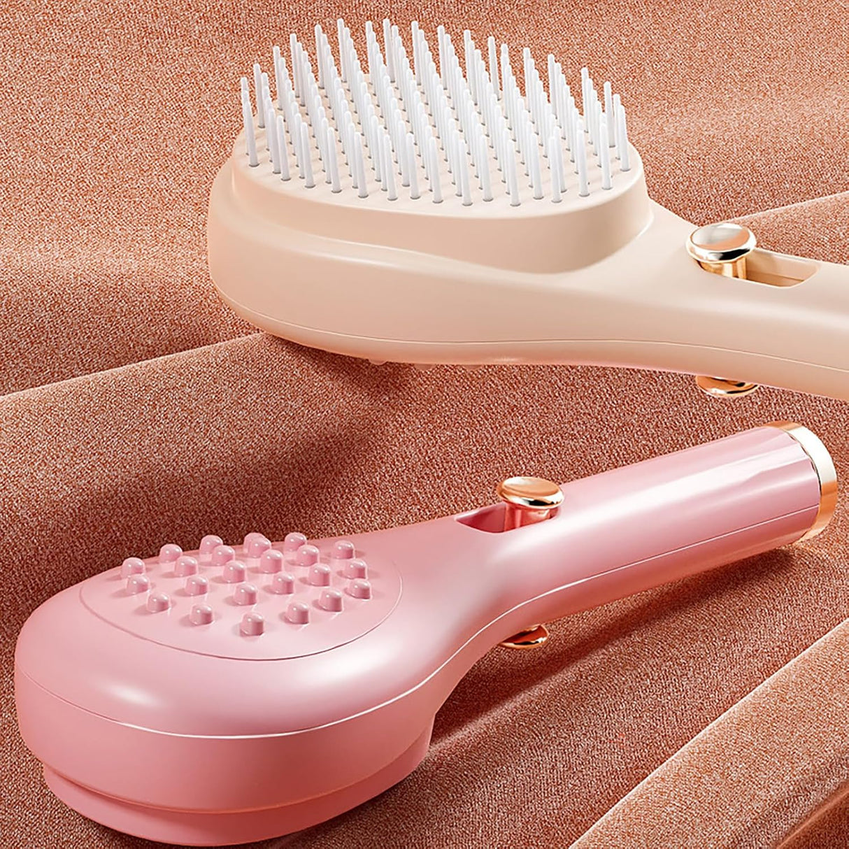 Self Cleaning Hairbrush