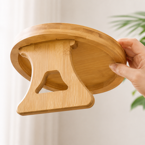 NetFlip Foldable Sofa Armrest Tray — Fits Round & Square Arms