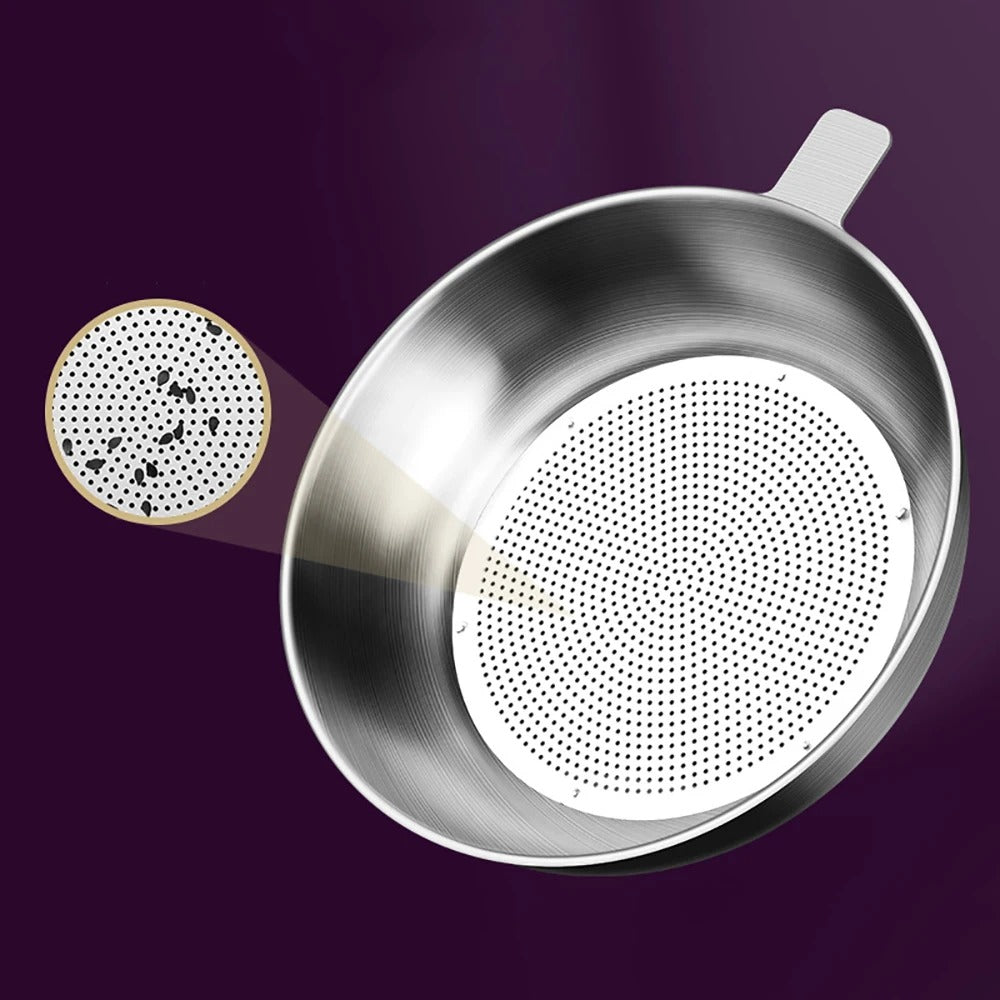 Stainless Steel Oil Pot - Large Size
