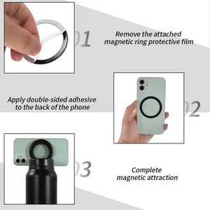 Ring Magnet Steel Bottle