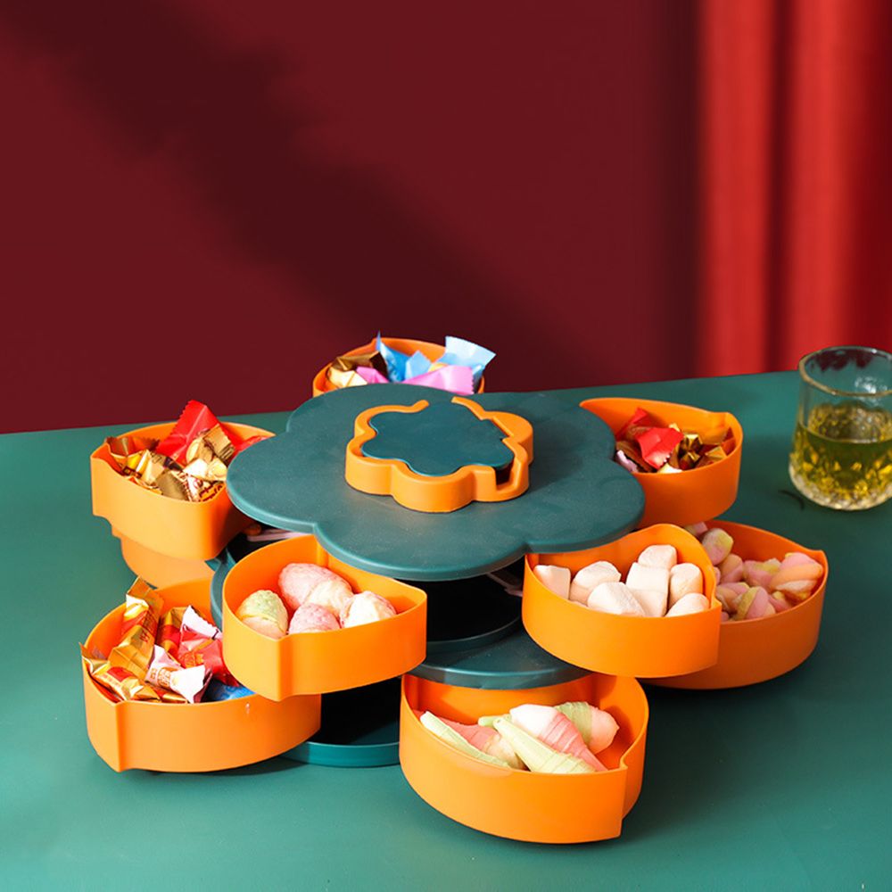 Pattern Rotating Candy Box Netflip™ Rotating Snack Tray – NetFlip