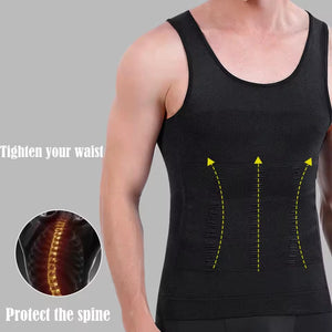 Men's Body Vest - Toned Belly for Maximum Confidence