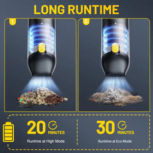 4 in 1 Cordless Car Vacuum Cleaner