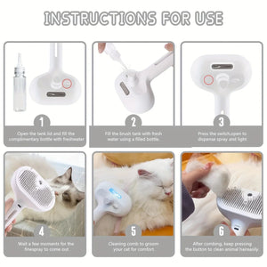 Pet Hair Mist Comb