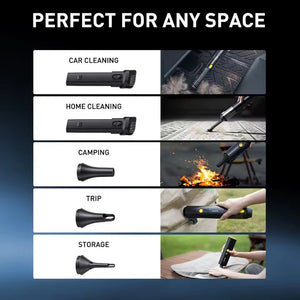 4 in 1 Cordless Car Vacuum Cleaner