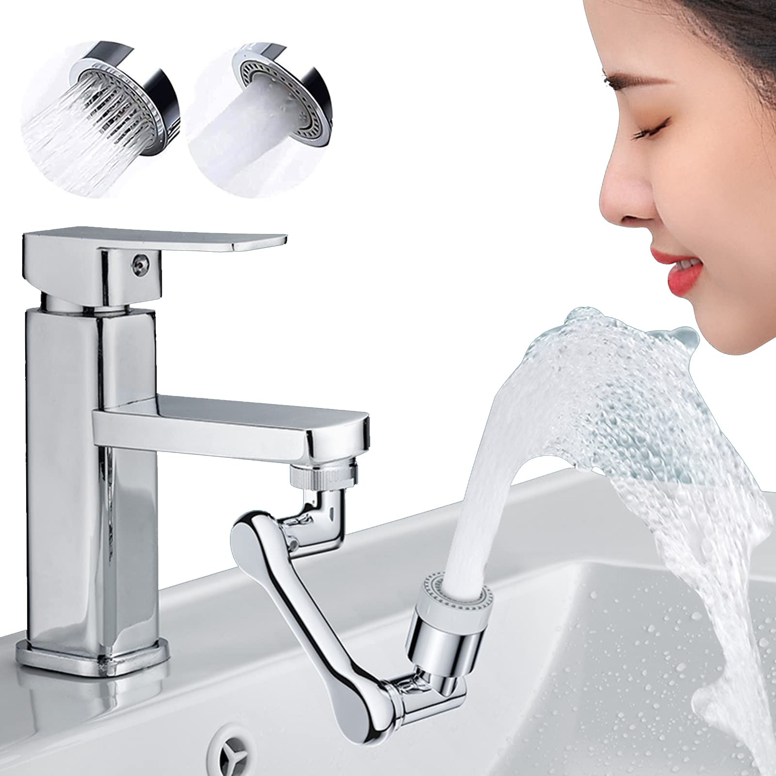 Netflip™ Rotating Sink Faucet 1080 degrees